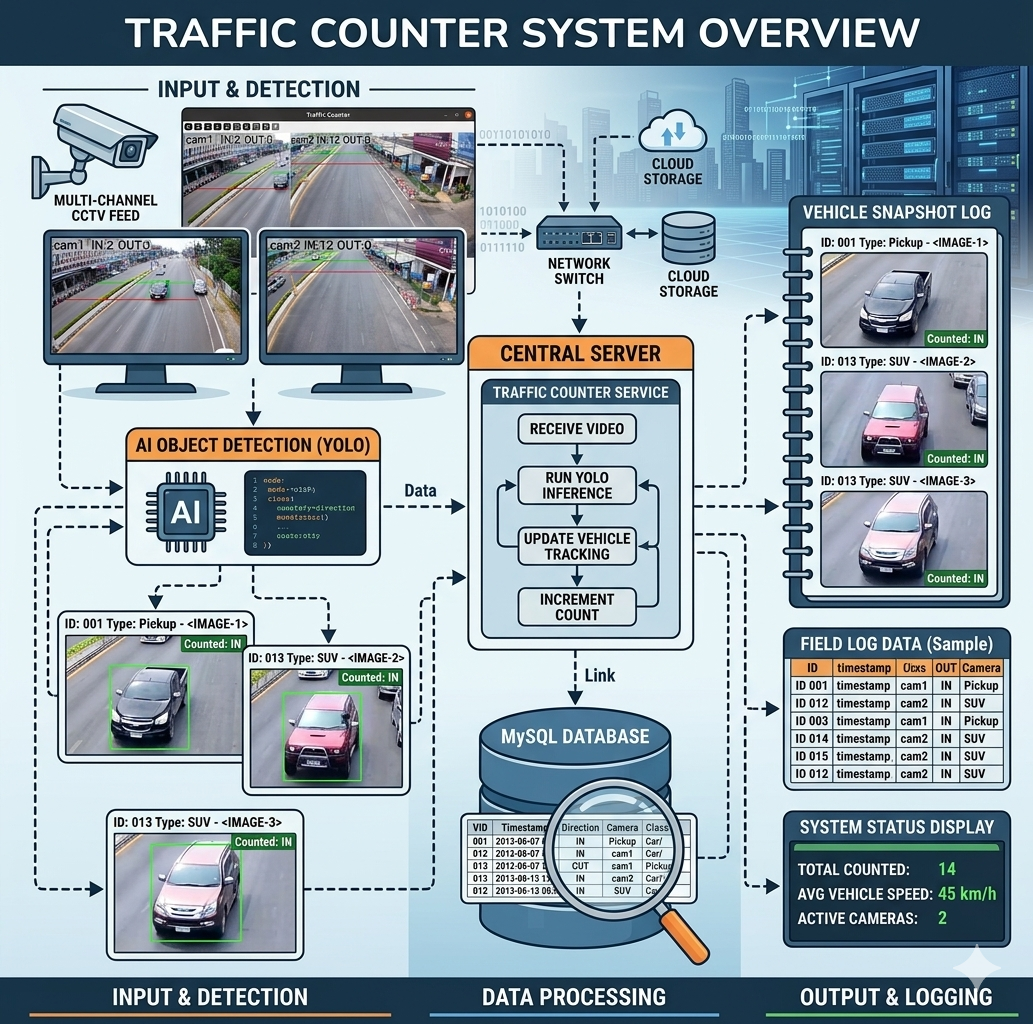 Traffic Counter System